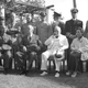 Wiart (arriba a la derecha) junto a Roosevelt y Churchill entre otros. AP